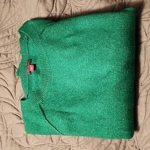 Grass green Ballon sleeve sweater